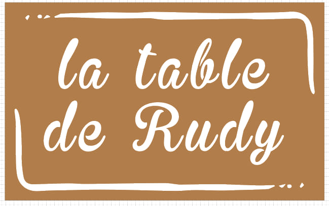 la table de Rudy