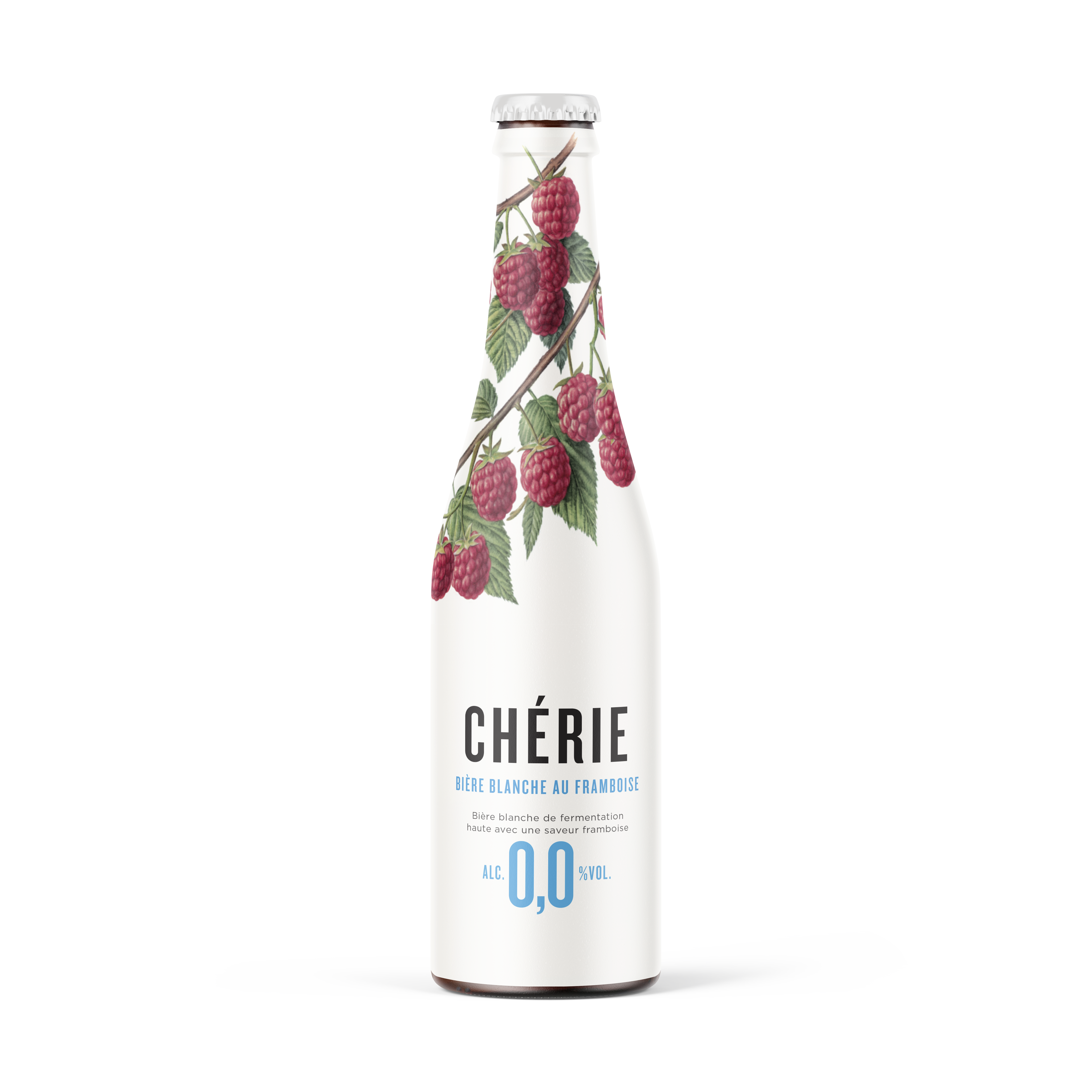 CHÉRIE à la Framboise 0,0% 33CL
