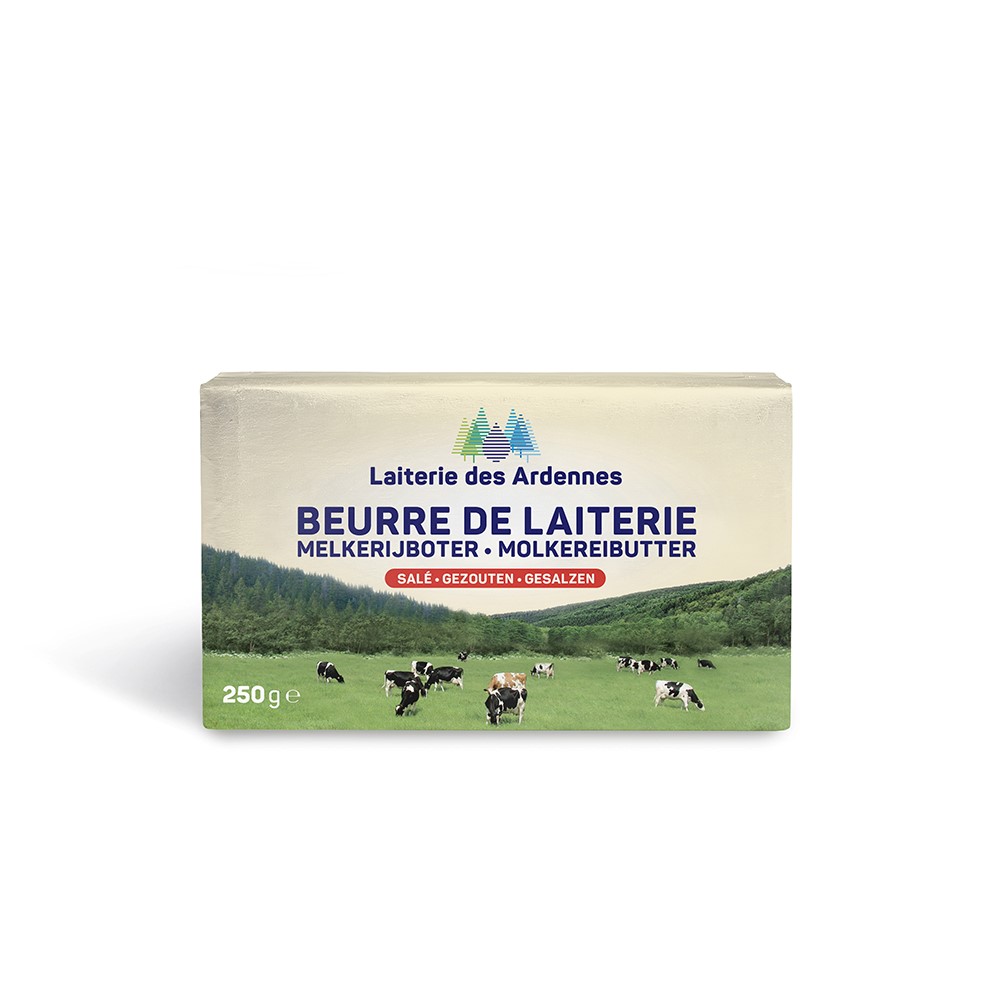 Laiterie des Ardennes beurre salé 250 g