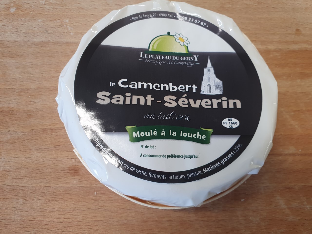 Le camembert Saint Séverin
